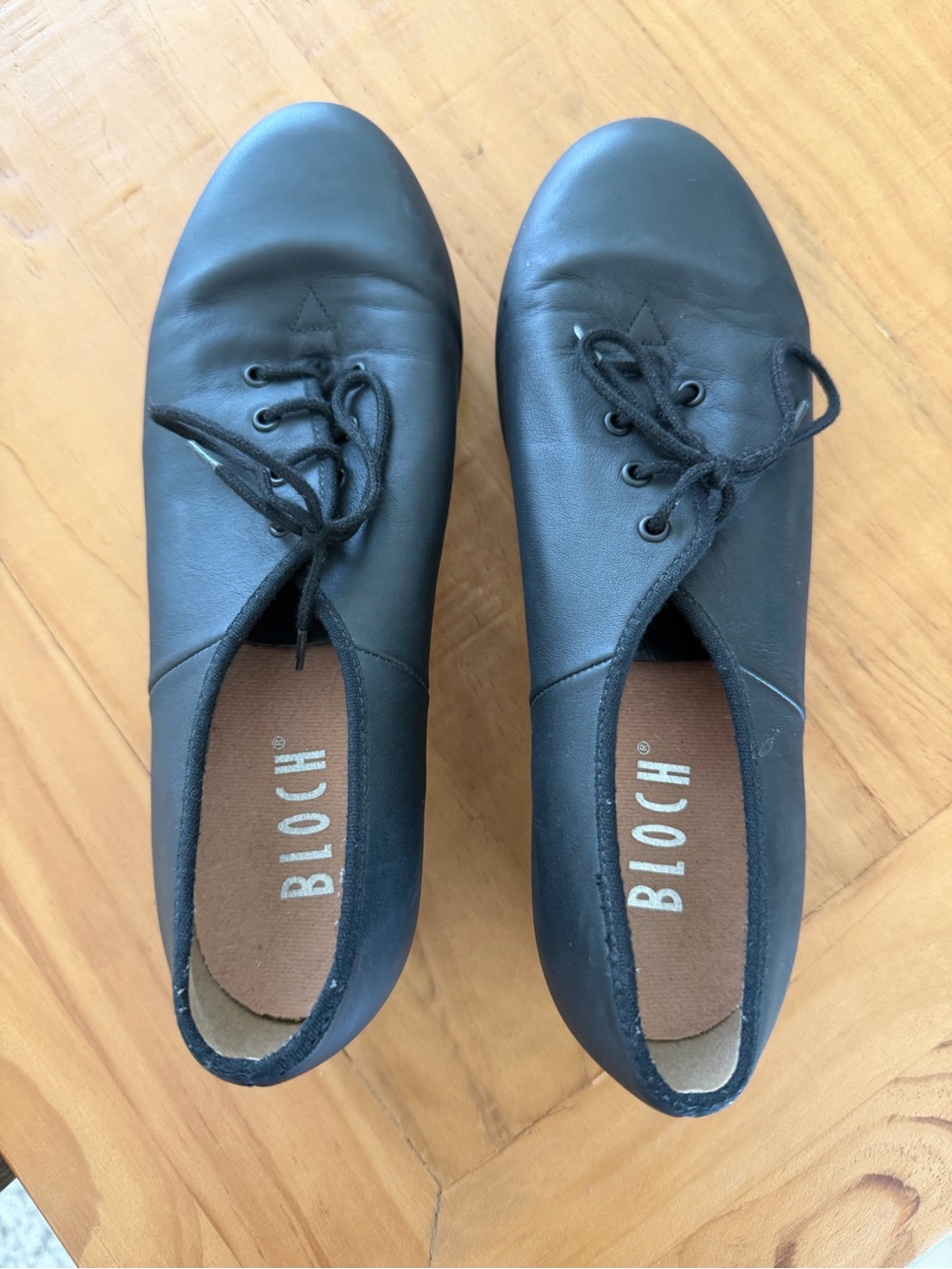 Bloch Women’s Black Lace-Up Techno Tap Jazz 8.5